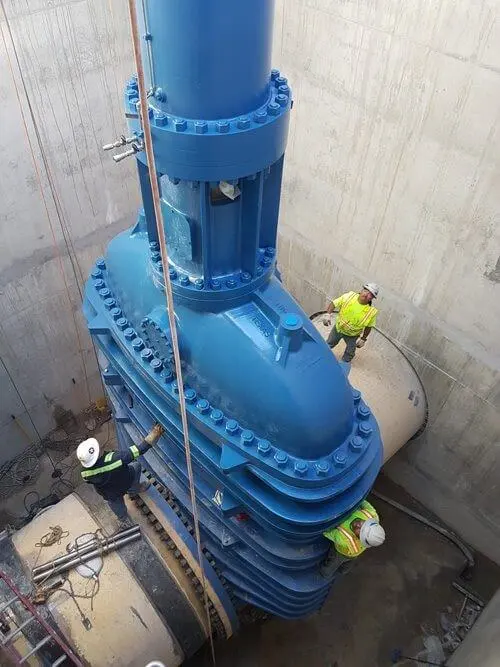 largest gate valve