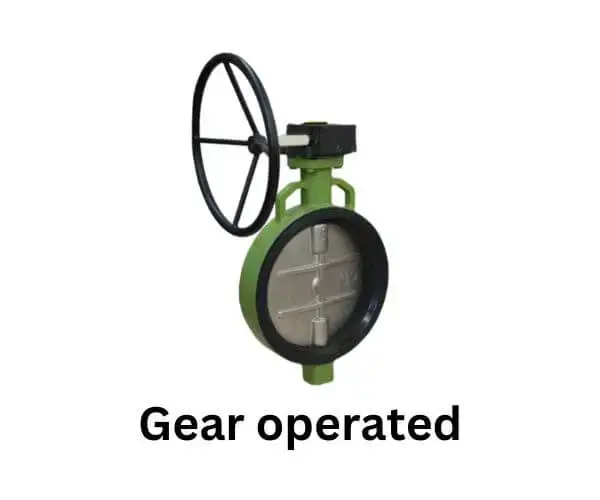 Gear-operated-butterfly-valve