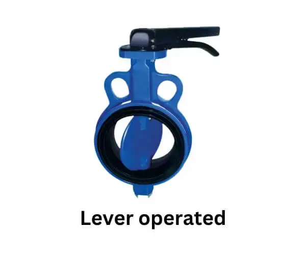Lever-operated-butterfly-valve